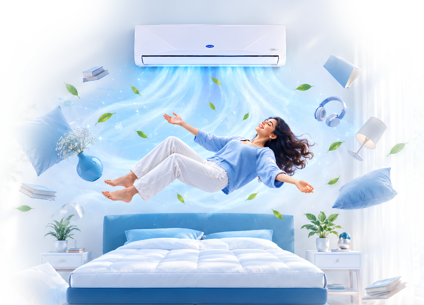 Comfort Aircon Floating Serenity Bedroom Cooling